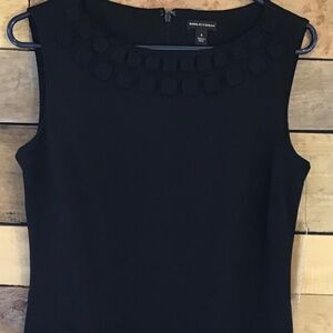 Dana‎ Buchman 4 Dress Little Black Sleeveless Pockets Lined Quiet Luxury Glam